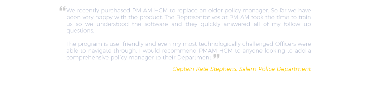 Captain Kate Stephens - Salem Police Department